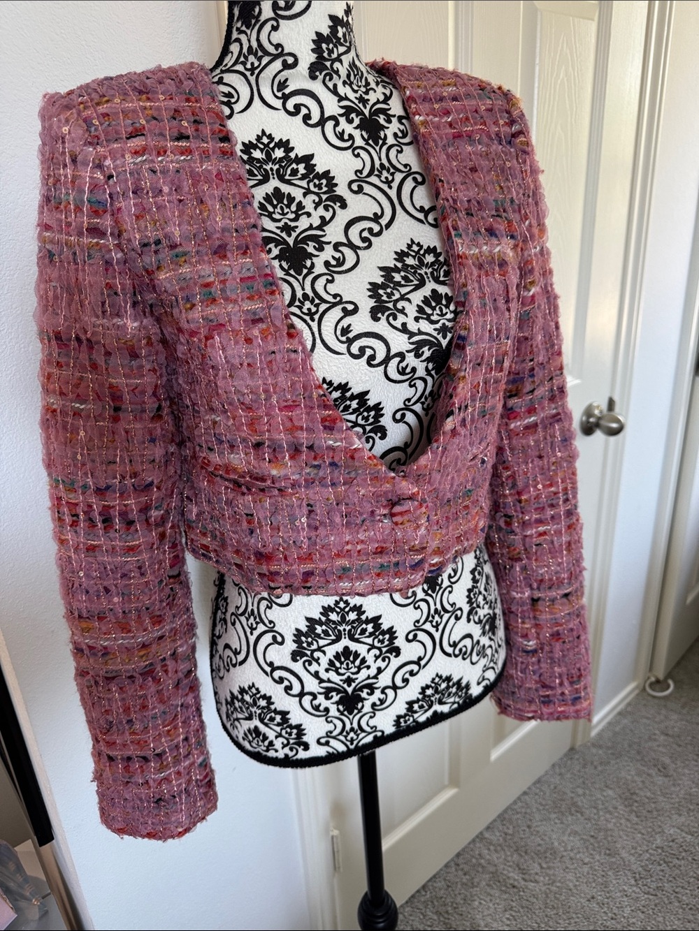 For Love and Lemons Celine cropped jacket